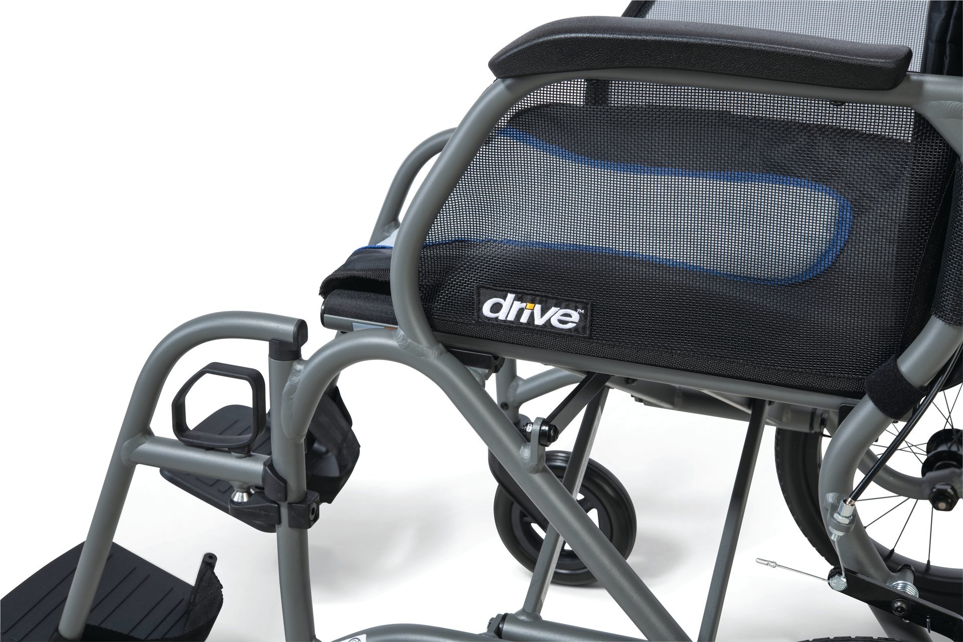 Drive AeroMg transit wheelchair, additional view